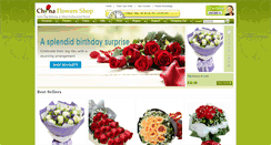 Desktop Screenshot of chinaflowersshop.com