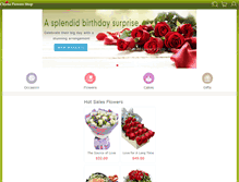 Tablet Screenshot of chinaflowersshop.com